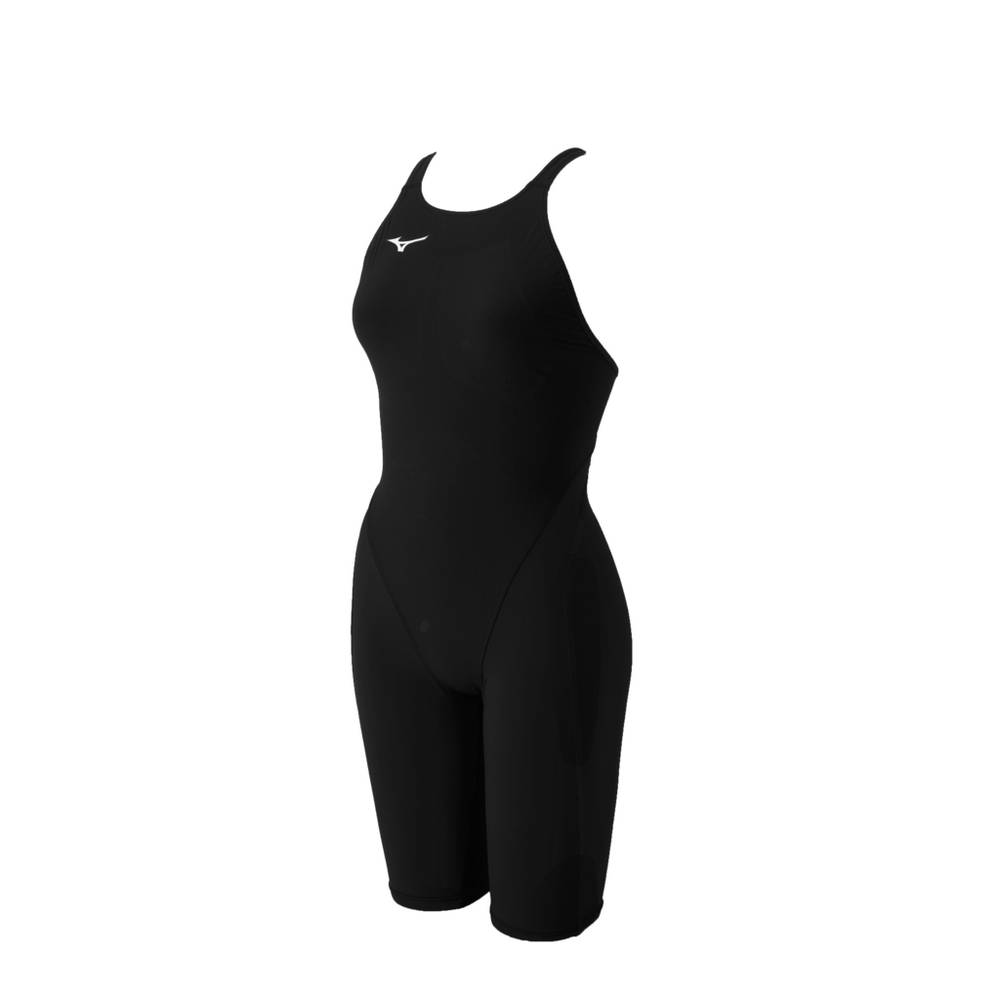 Mizuno Women's MX-Sonic Tech Suit Swimsuit Black (570035-RHY)